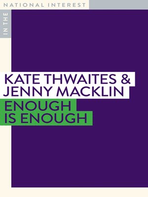 cover image of Enough is Enough